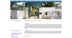 Desktop Screenshot of cbmathura.org