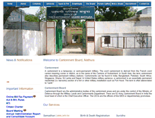 Tablet Screenshot of cbmathura.org